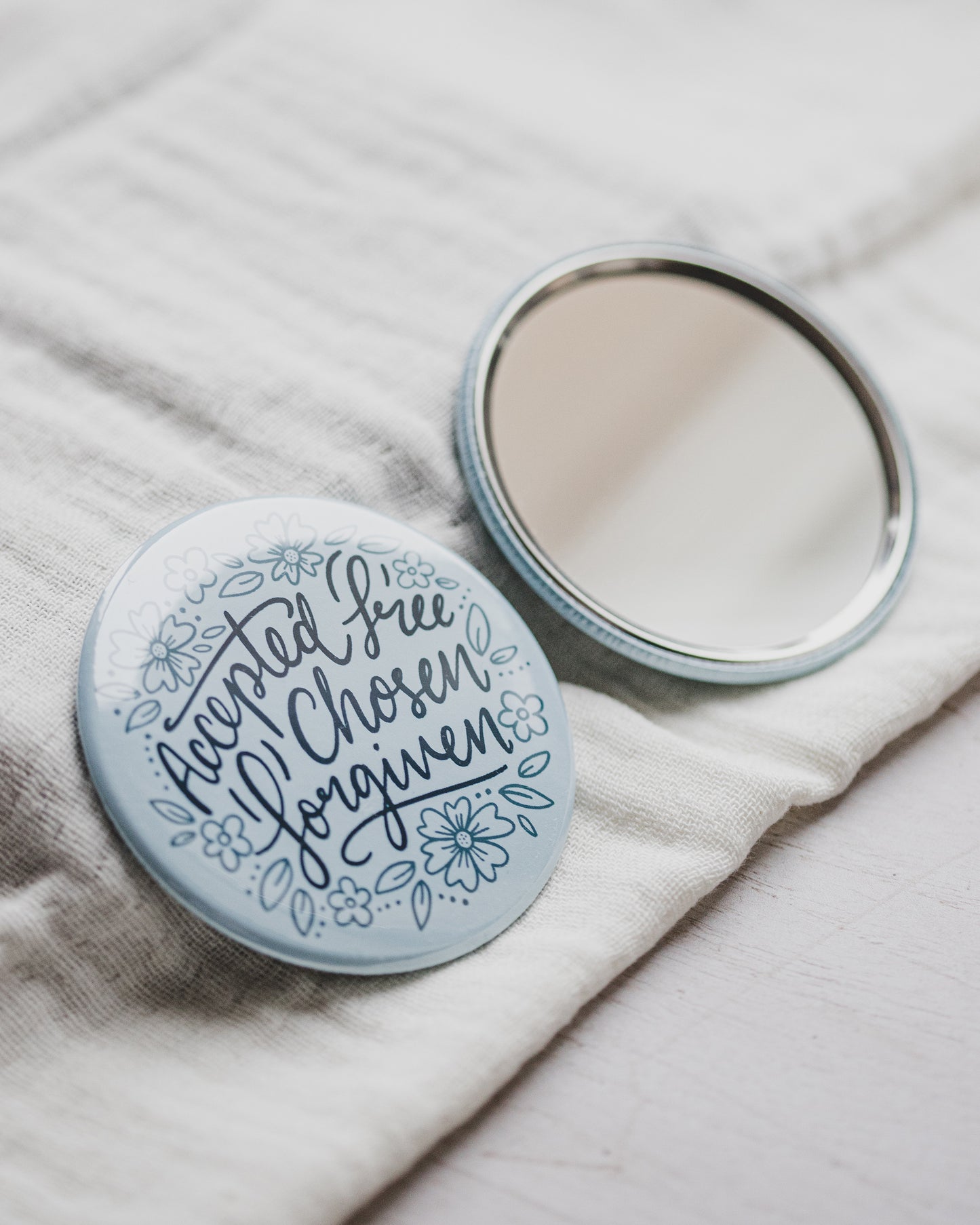 Identity in Christ 75mm Pocket Mirror
