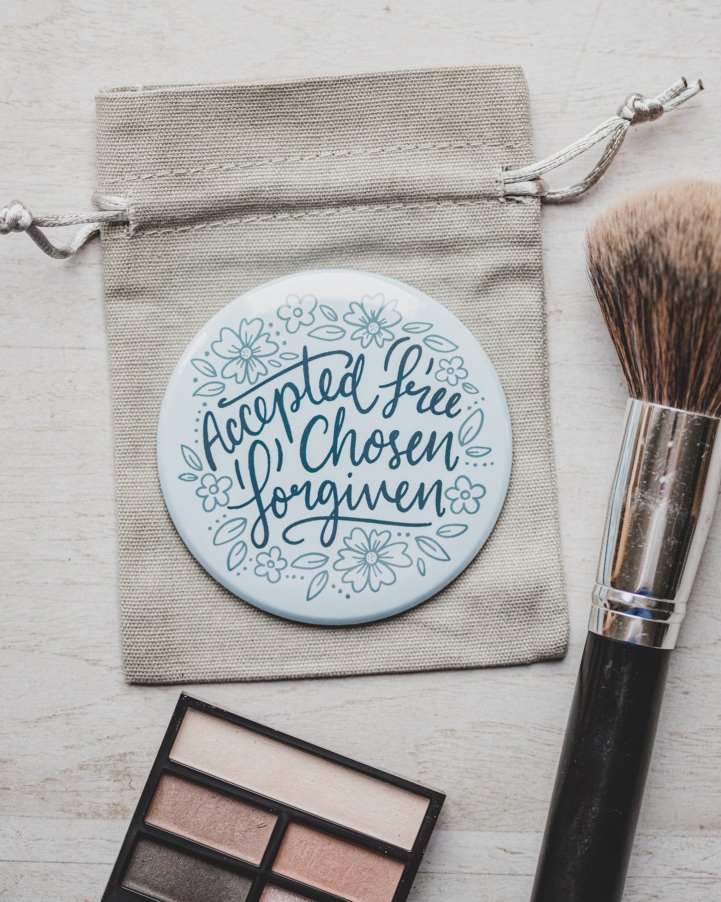 Identity in Christ 75mm Pocket Mirror