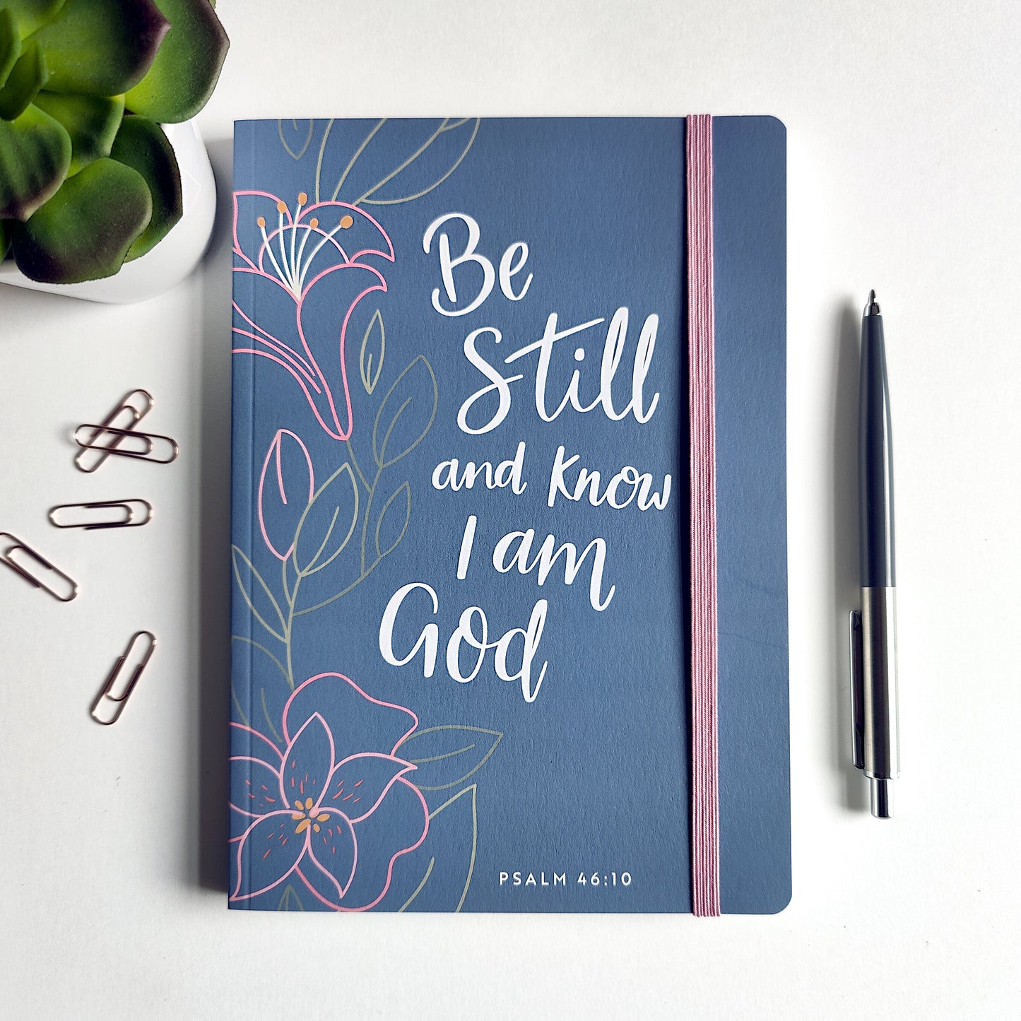 IMPERFECT Be Still - Lined Journal