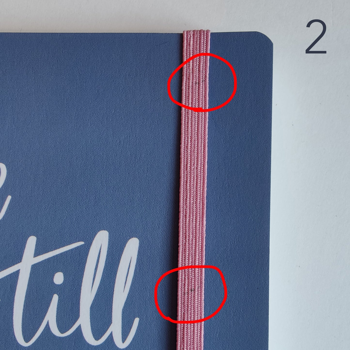 IMPERFECT Be Still - Lined Journal