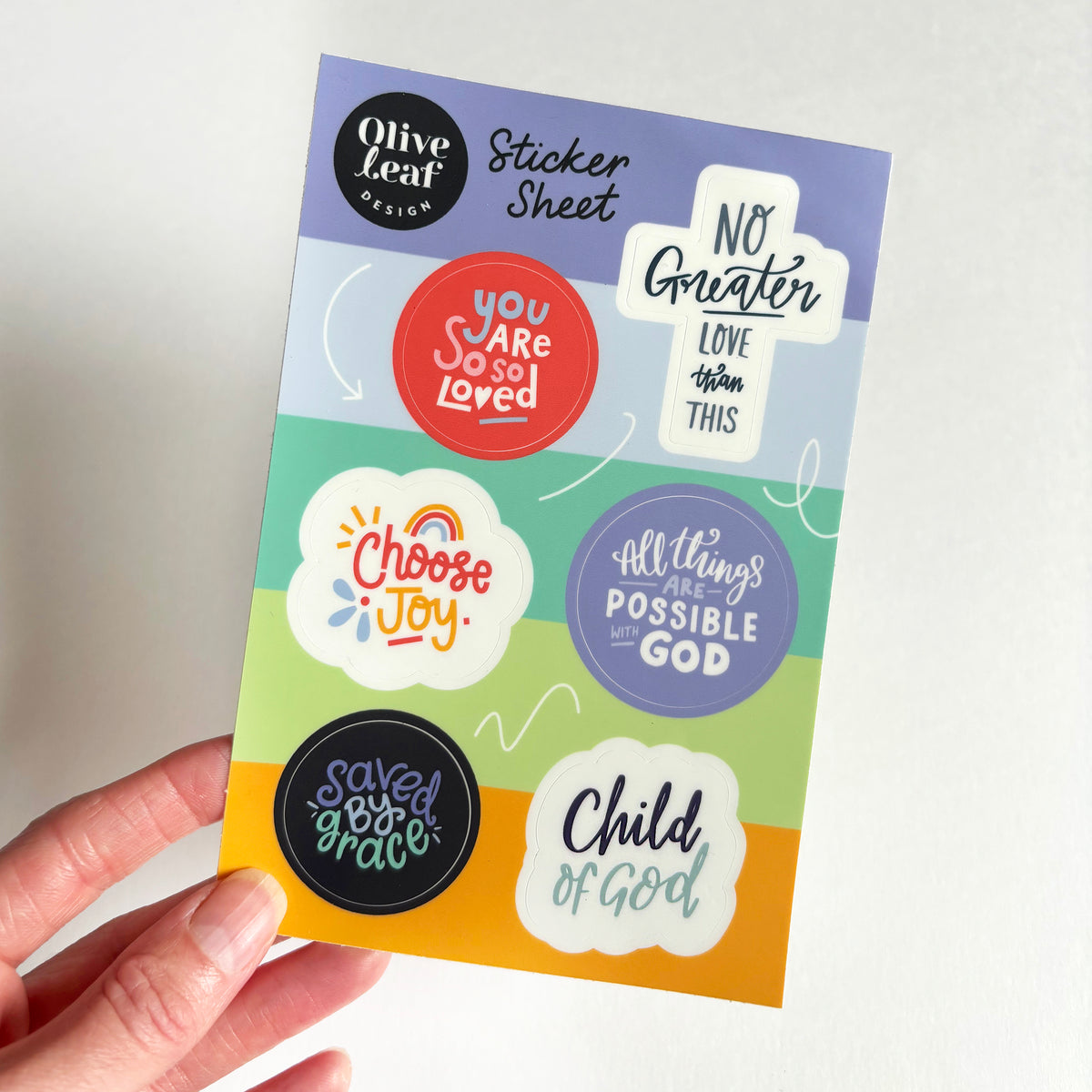 Vinyl Sticker Sheet