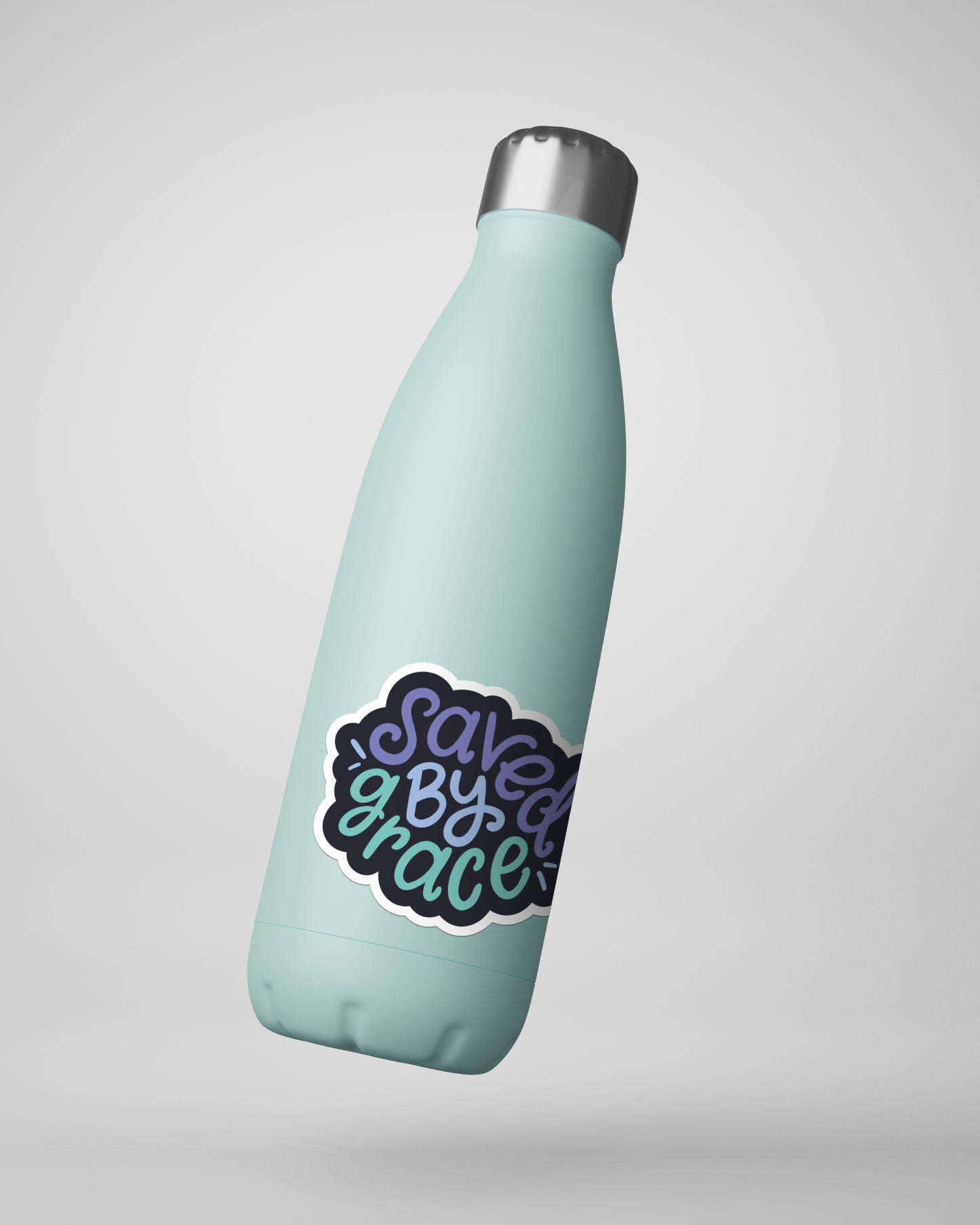 Saved By Grace Vinyl Sticker