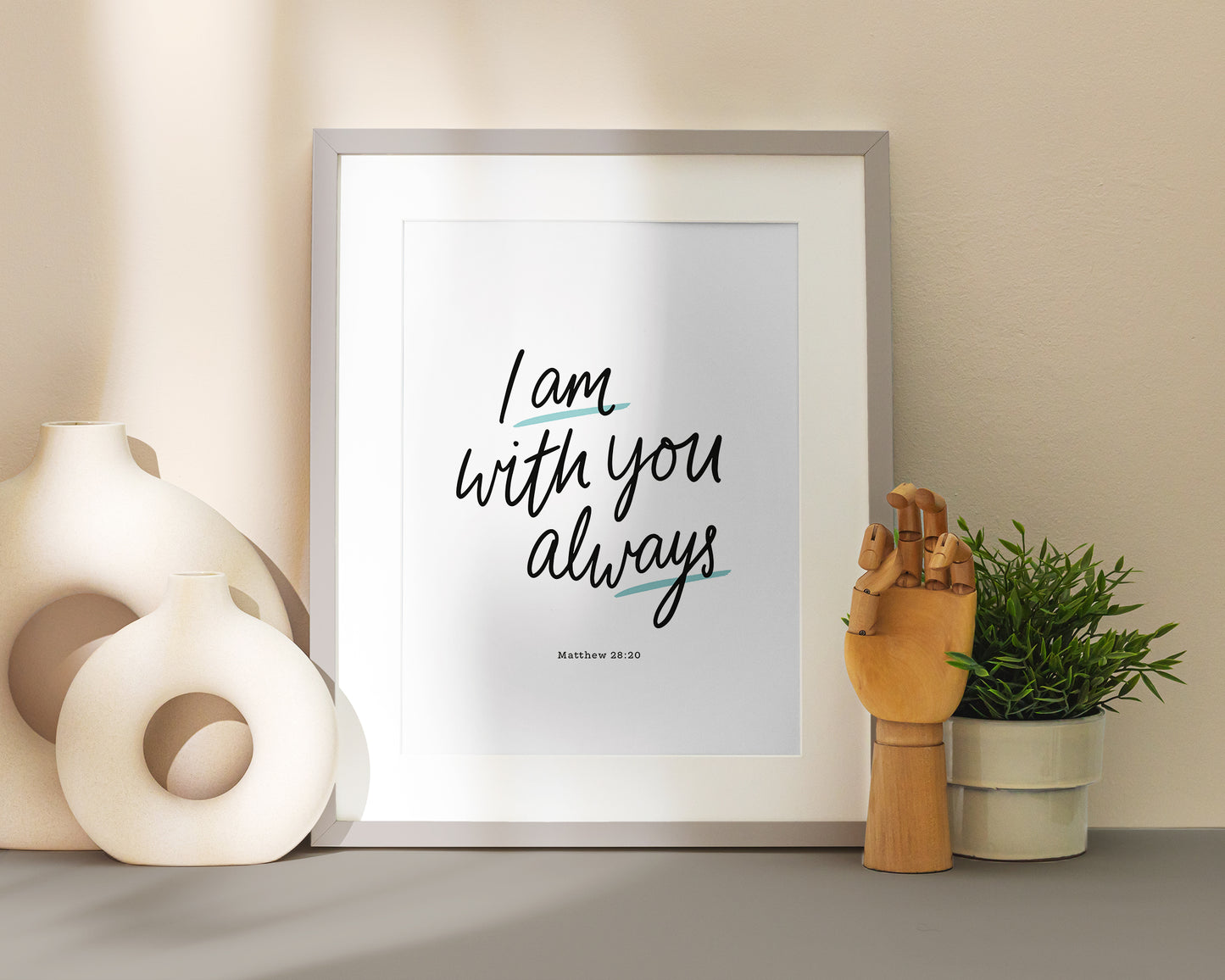 I am with you always Print