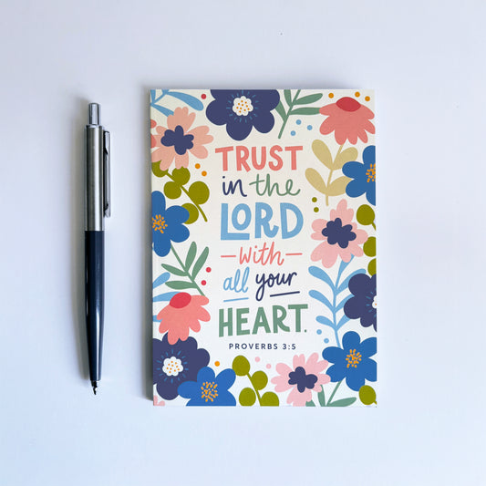 Trust - A6 Recycled Notebook