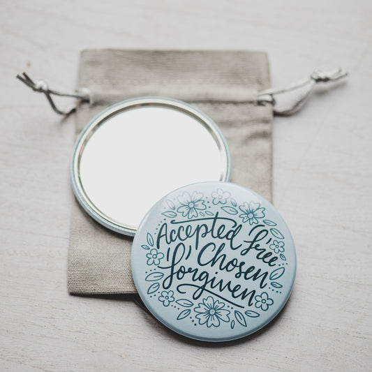 Identity in Christ 75mm Pocket Mirror