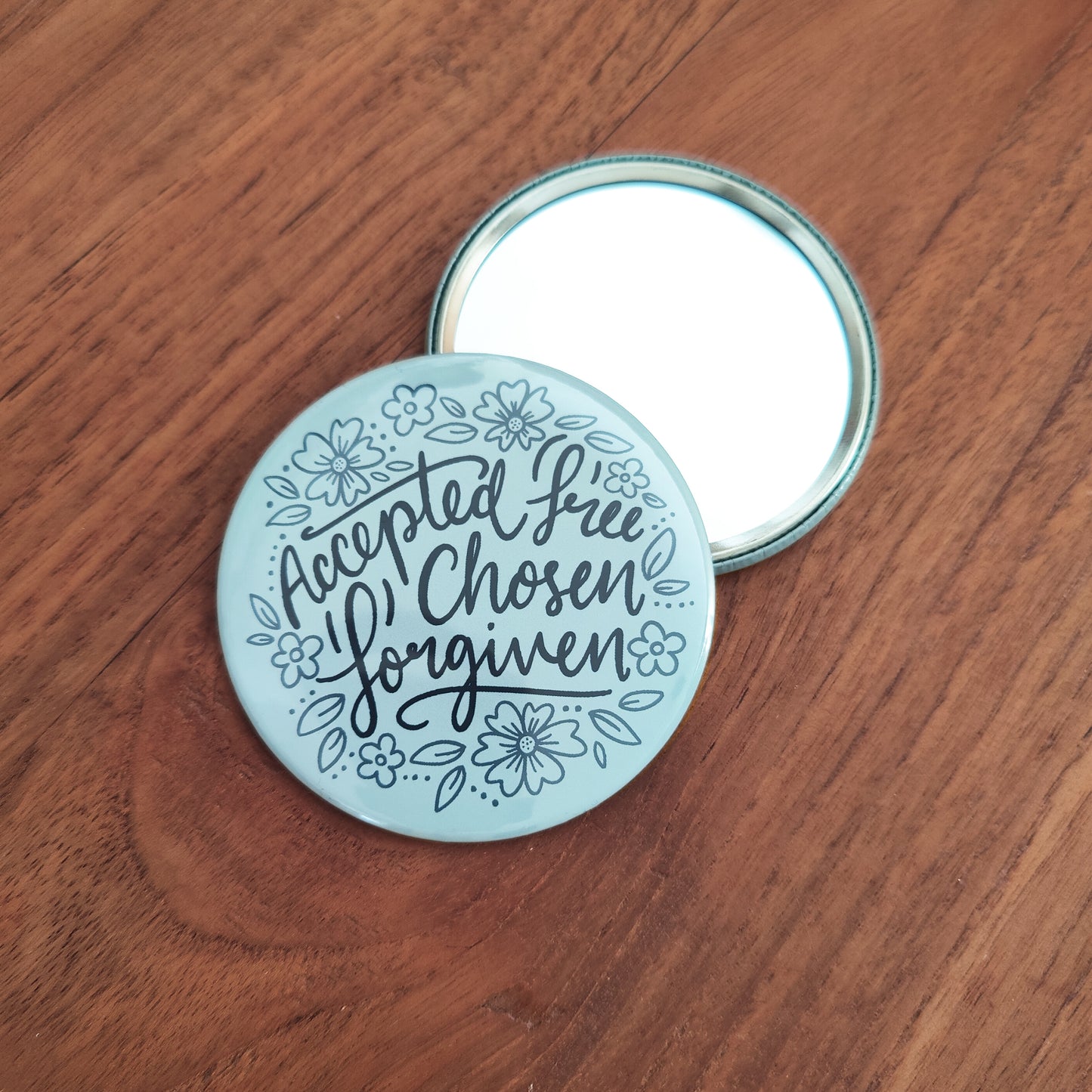 Identity in Christ 75mm Pocket Mirror