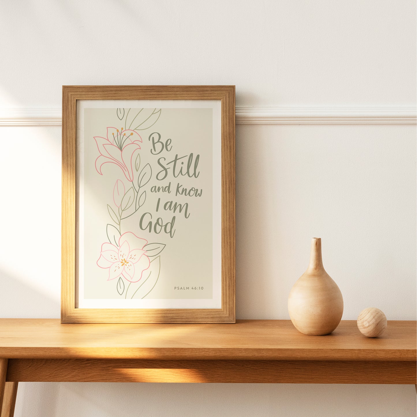 Be Still Print