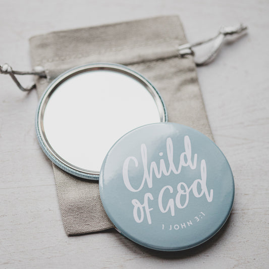 Child Of God 75mm Pocket Mirror