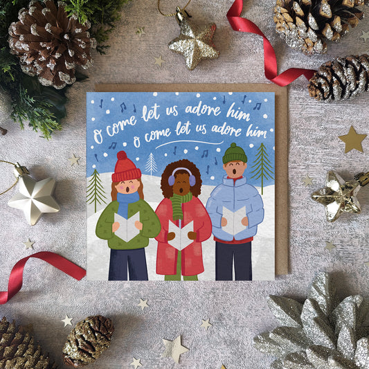 Carols Singers - Christmas Card Pack