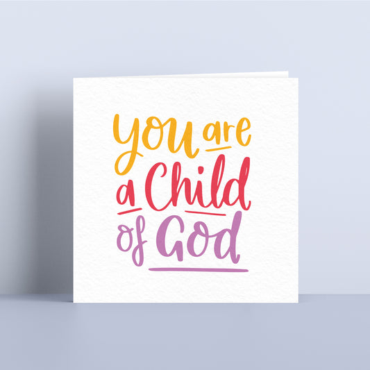 Child Of God Card
