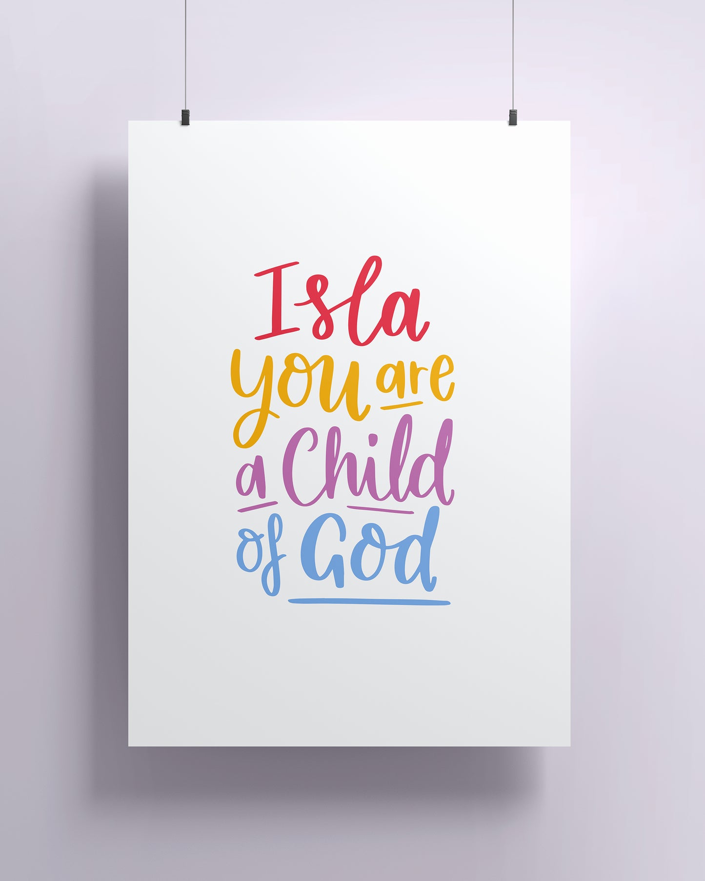 Child Of God Print