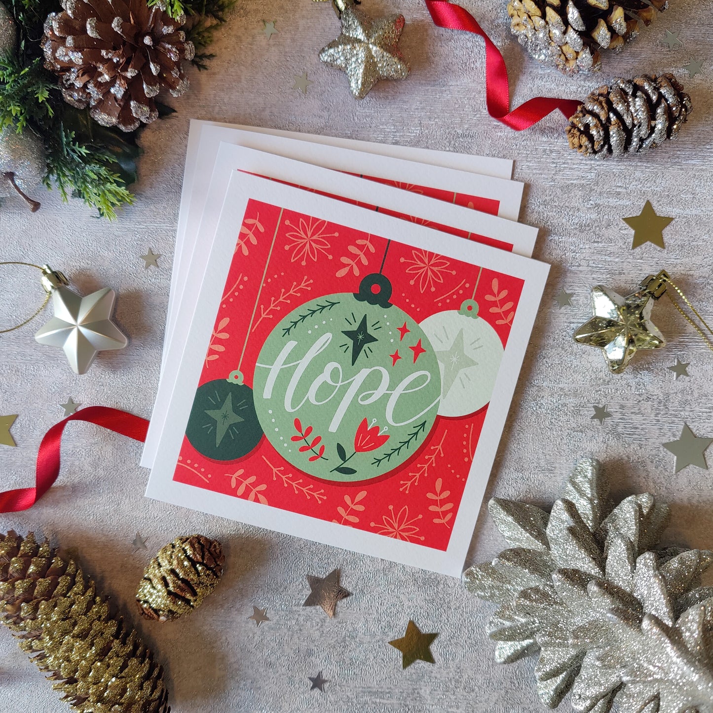 Hope Bauble - Christmas Card Pack