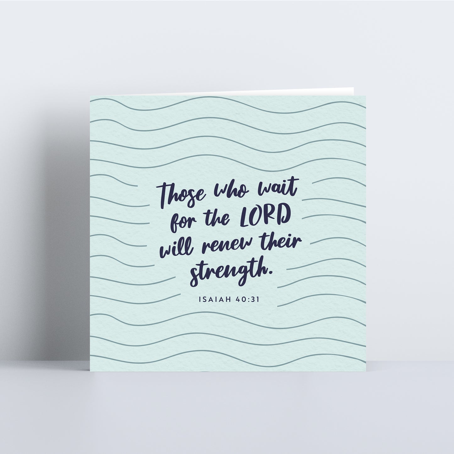 Isaiah 40:31 Card