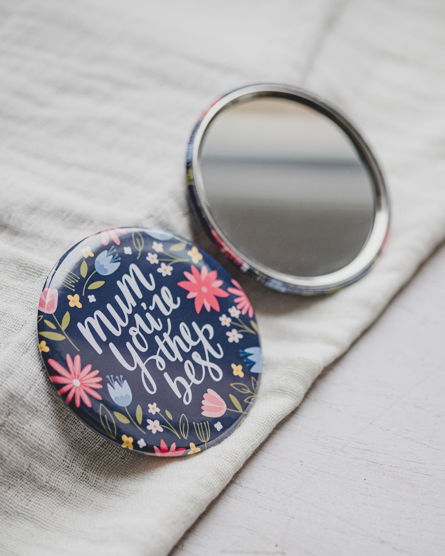 Mum 75mm Pocket Mirror