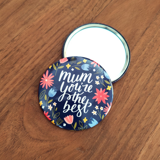 Mum 75mm Pocket Mirror