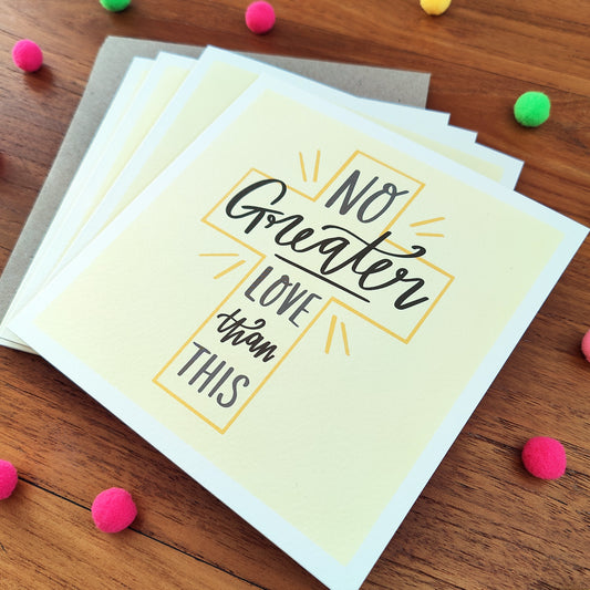 No Greater Love - 4 Card Pack
