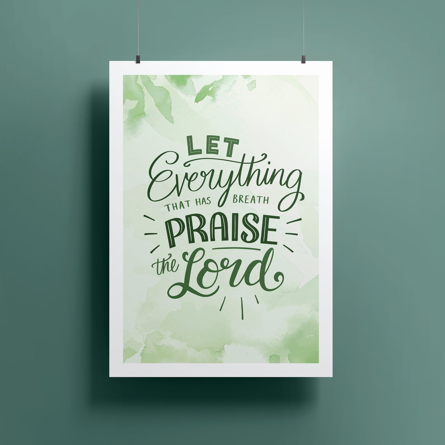 Praise The Lord Print