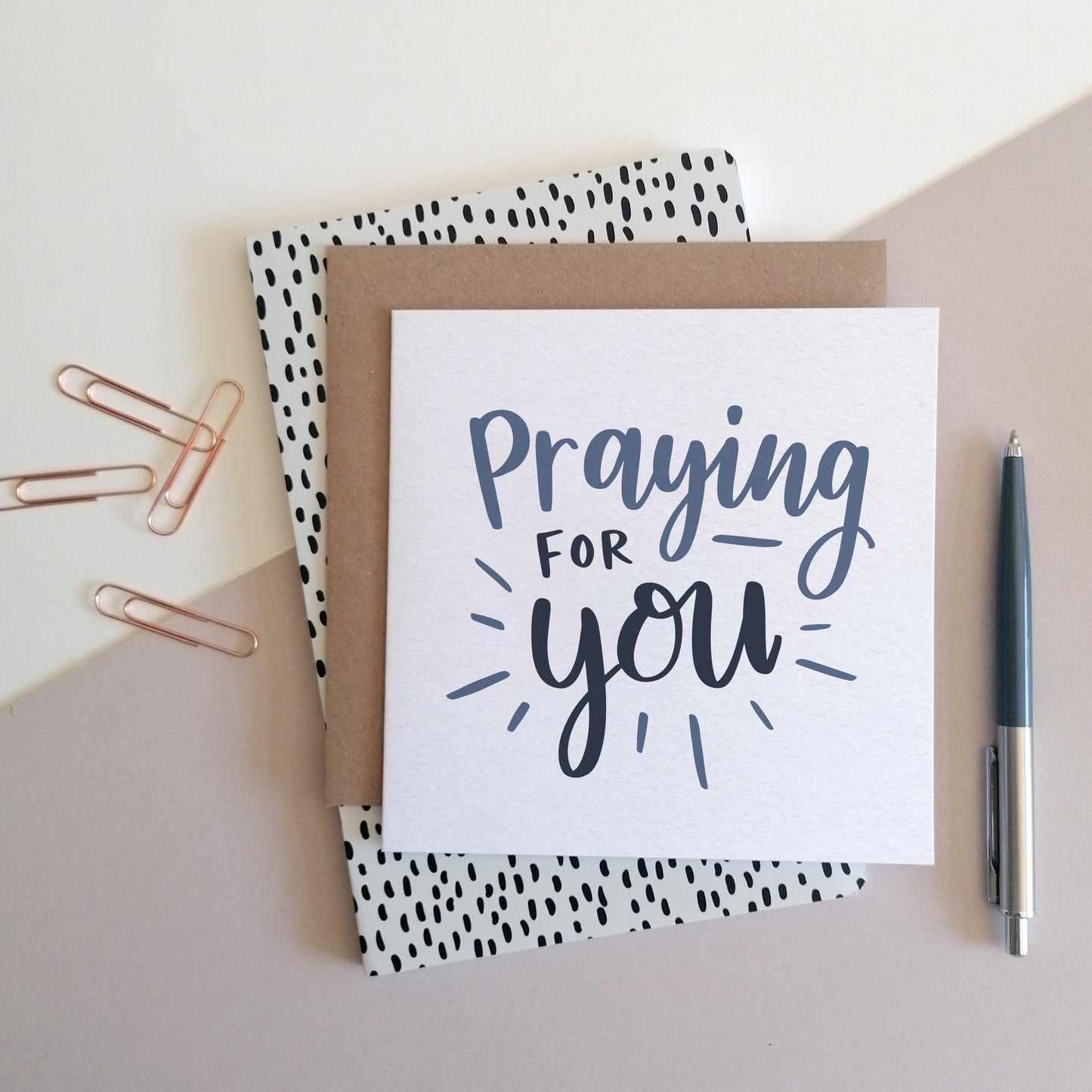 Praying For You Card