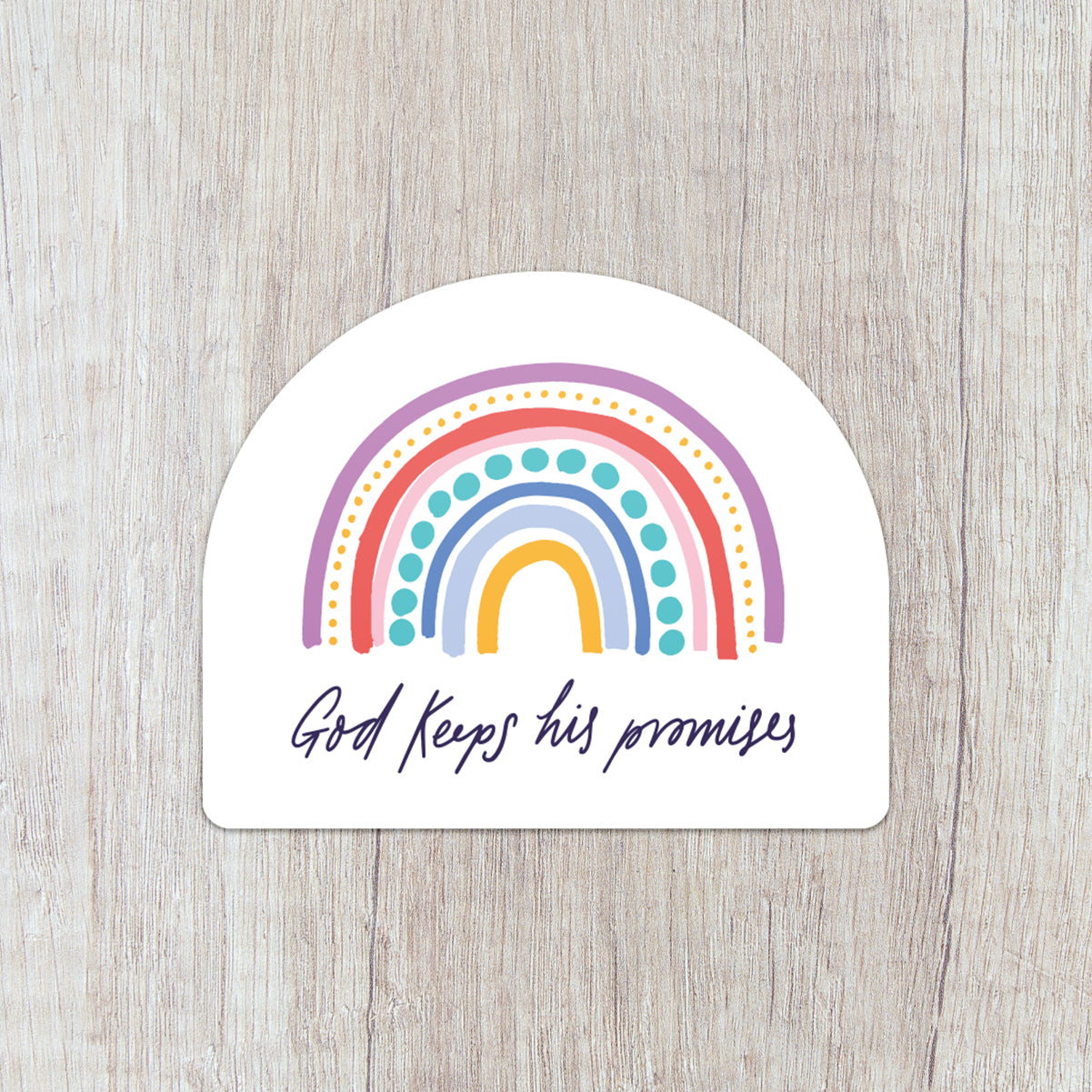 Rainbow Vinyl Sticker