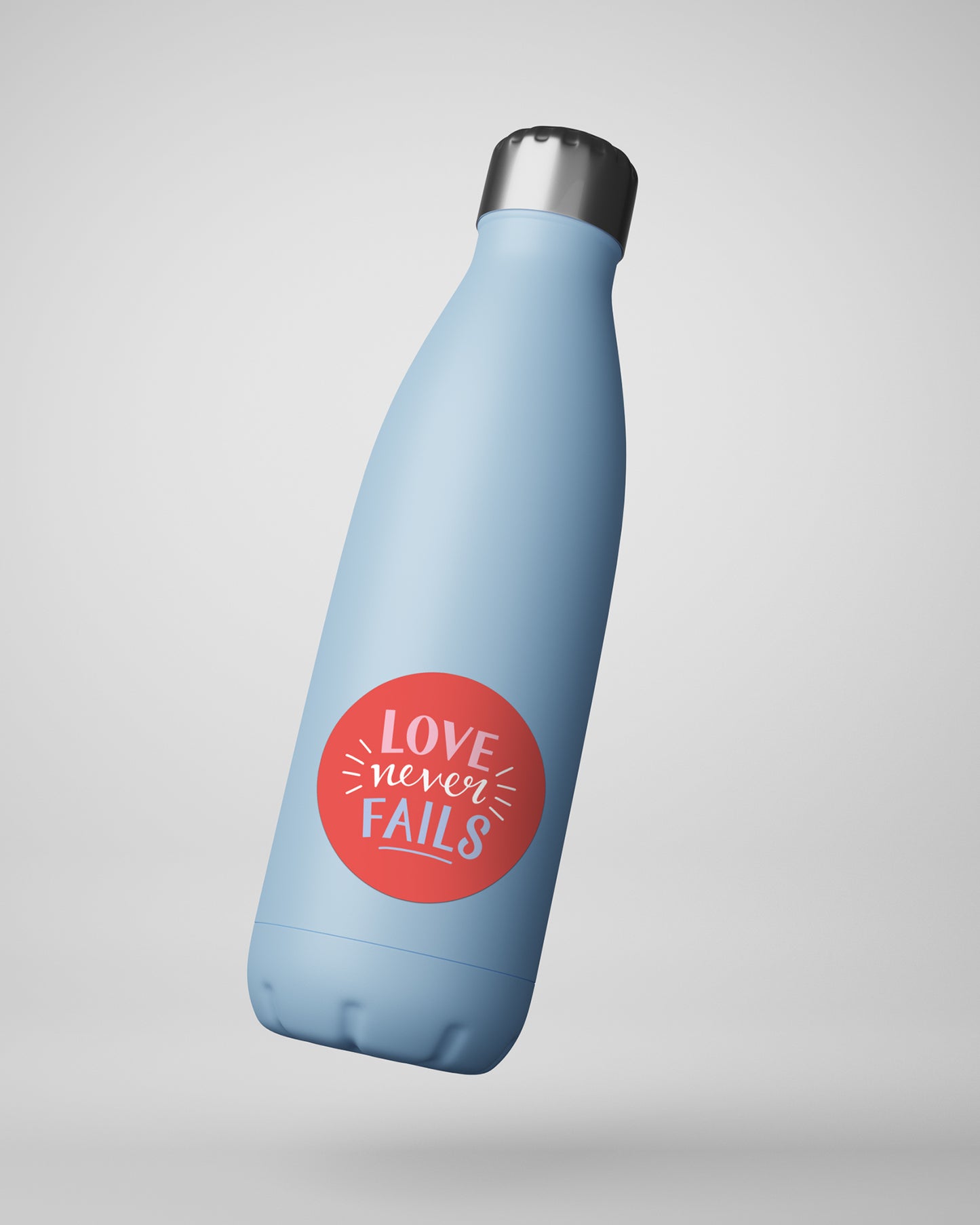 Love Never Fails Vinyl Sticker