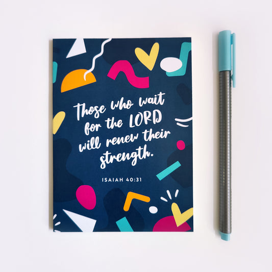 Strength - A6 Recycled Notebook